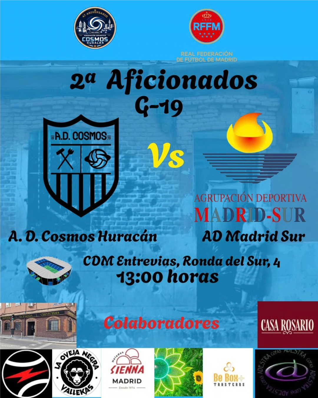 INICIAMOS LA TEMPORADA 2026-2027 ANTE EL AD MADRID SUR